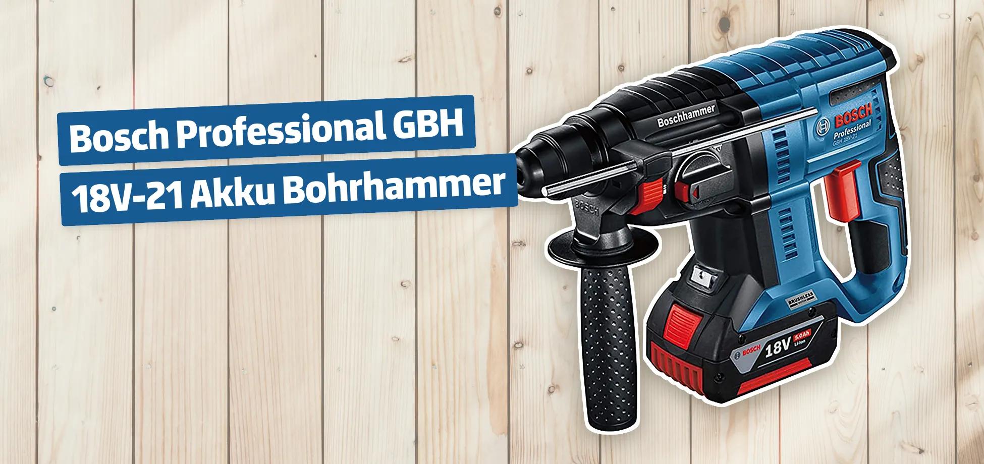 Bosch Professional GBH 18V-21 Akku Bohrhammer