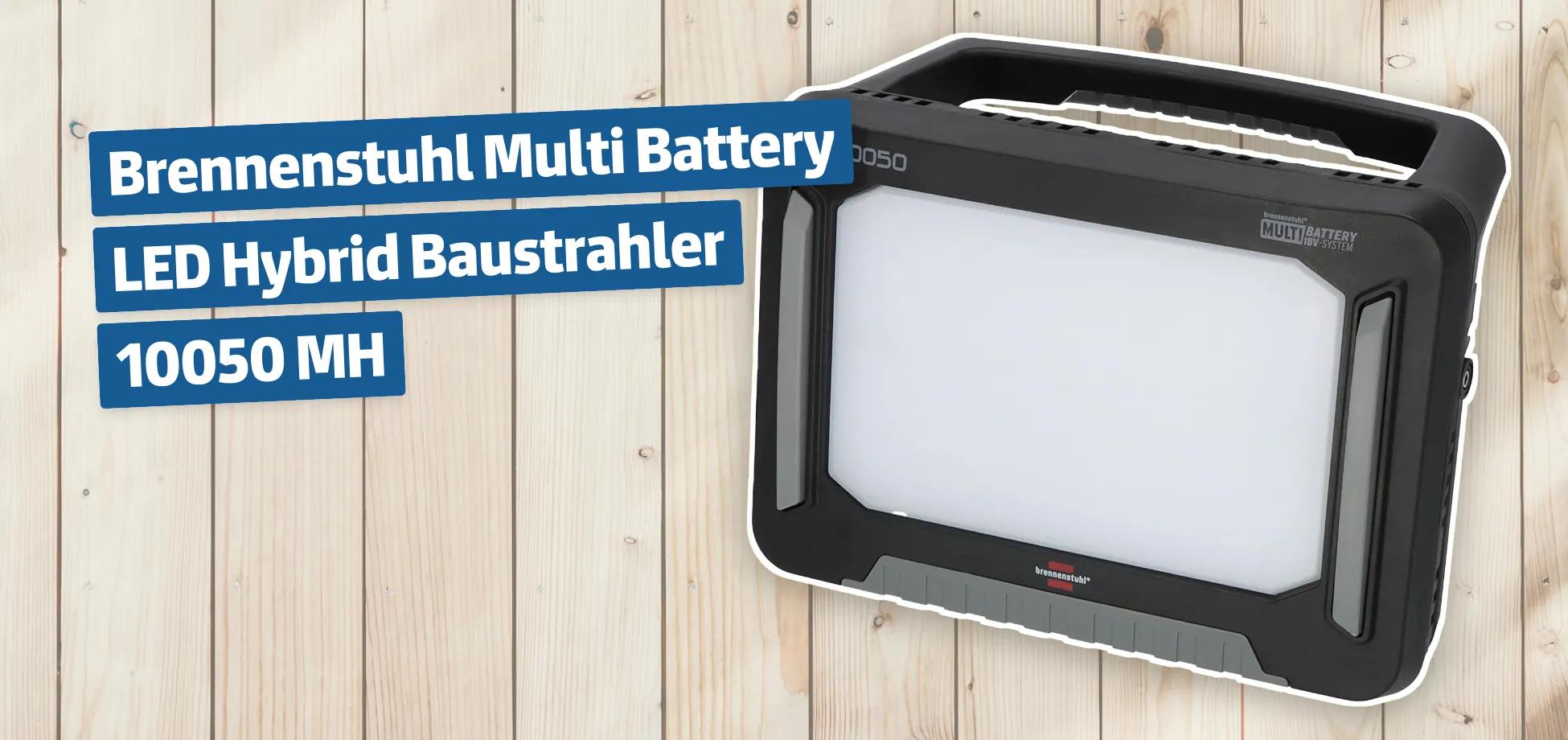 Brennenstuhl Multi Battery LED Hybrid Baustrahler 10050 MH