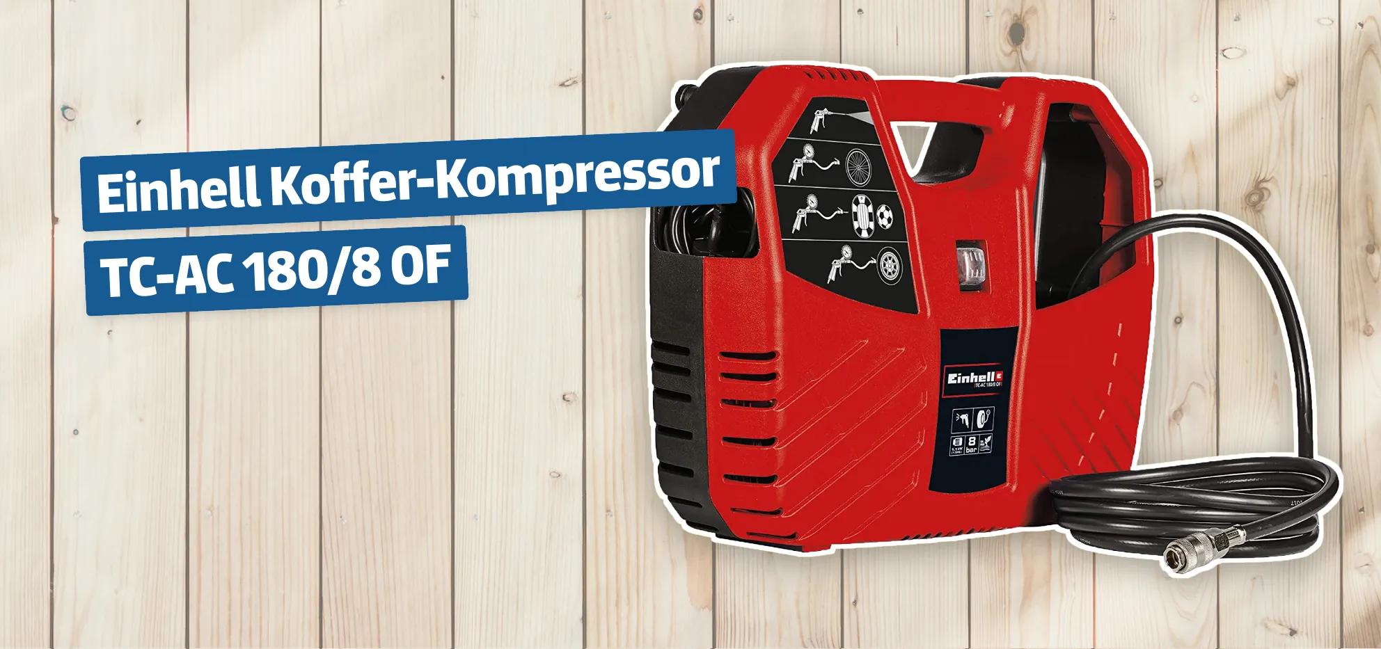 Einhell Koffer-Kompressor TC-AC 180/8 OF