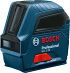 Bosch Professional Kreuzlinienlaser GLL 2-10 roter Laser