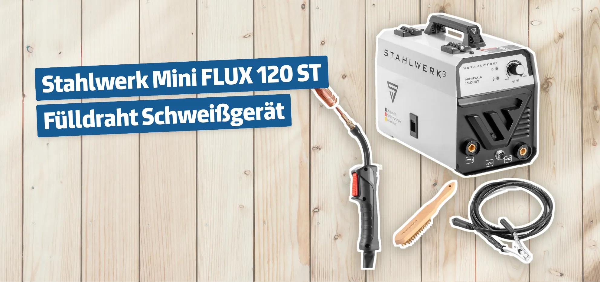 Stahlwerk Mini FLUX 120 ST Fülldraht Schweißgerät