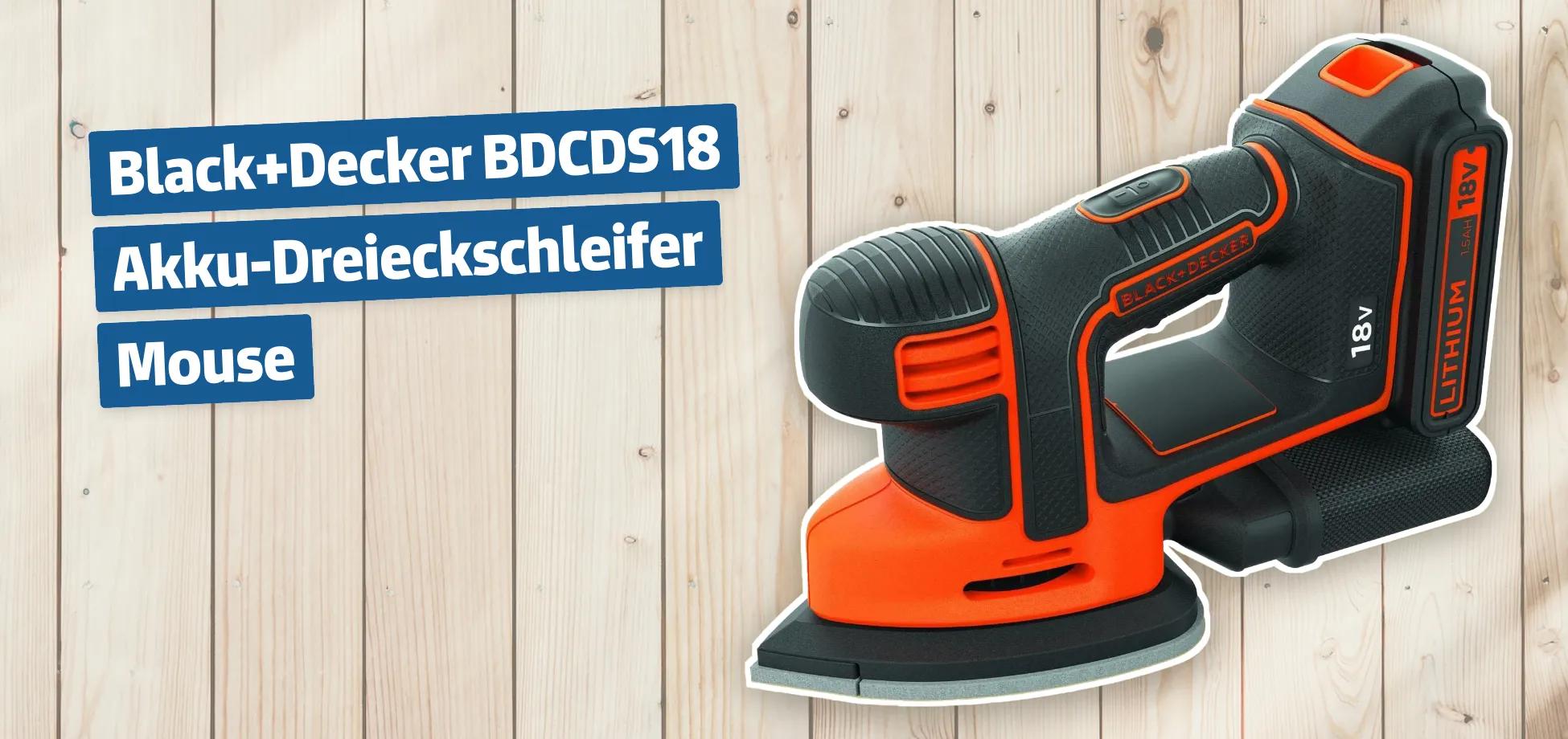 Black+Decker BDCDS18 Akku-Dreieckschleifer Mouse