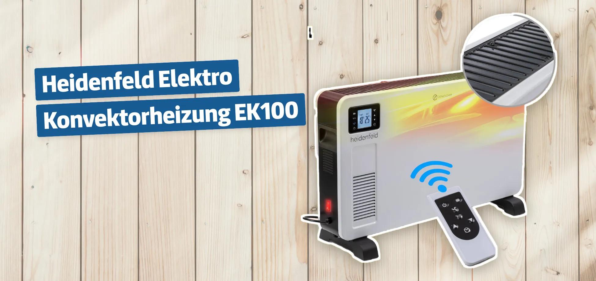 Heidenfeld Elektro Konvektorheizung EK100