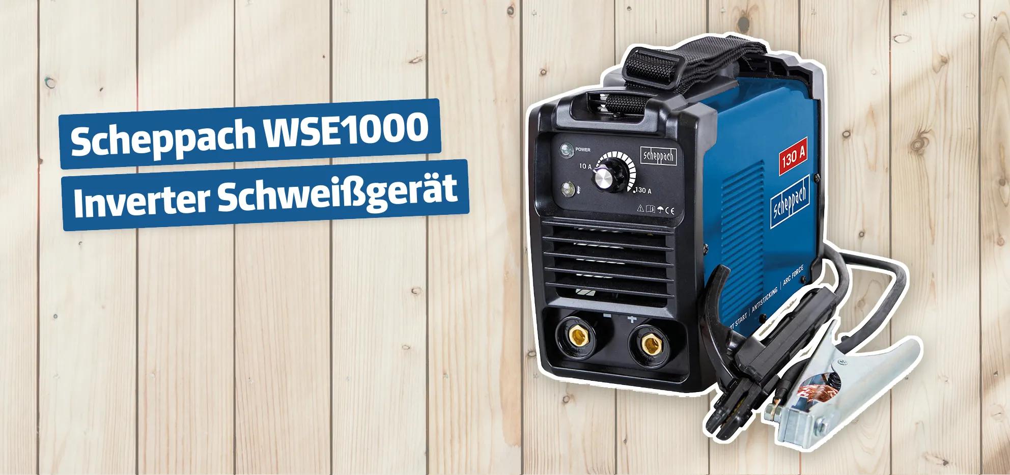 Scheppach WSE1000 Inverter Schweißgerät