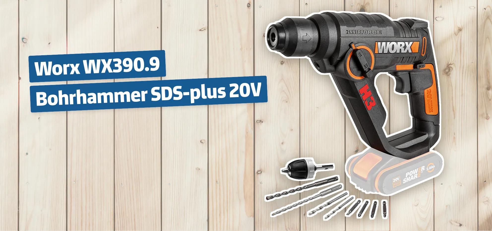 Worx WX390.9 Bohrhammer SDS-plus 20V