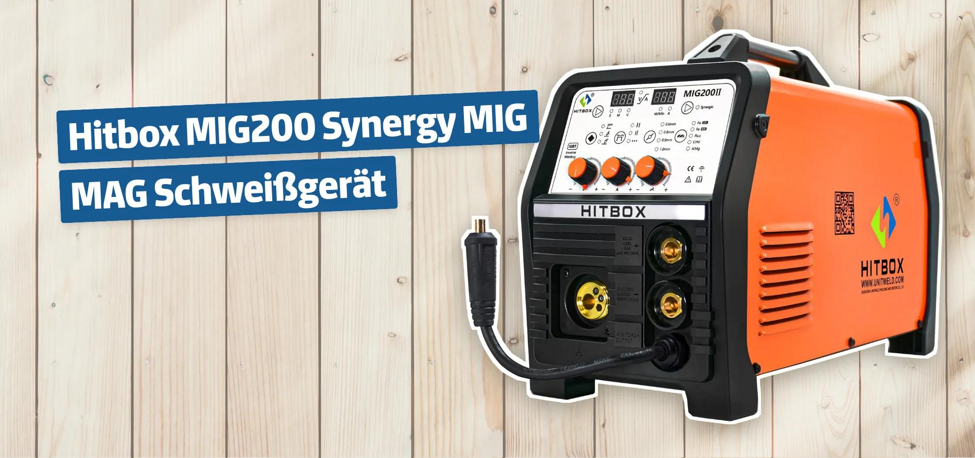 Hitbox MIG200 Synergy MIG MAG Schweißgerät
