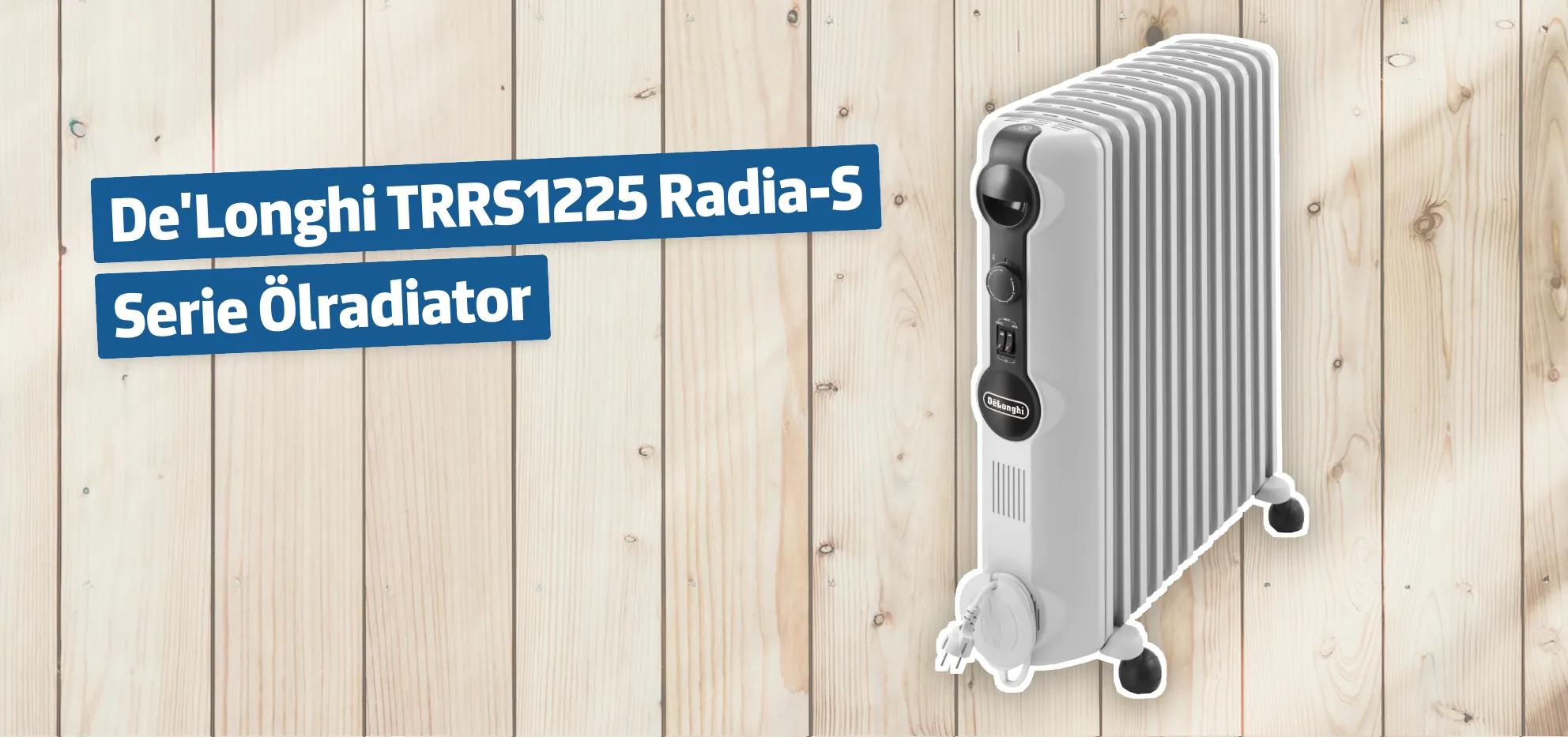 De'Longhi TRRS1225 Radia-S Serie Ölradiator