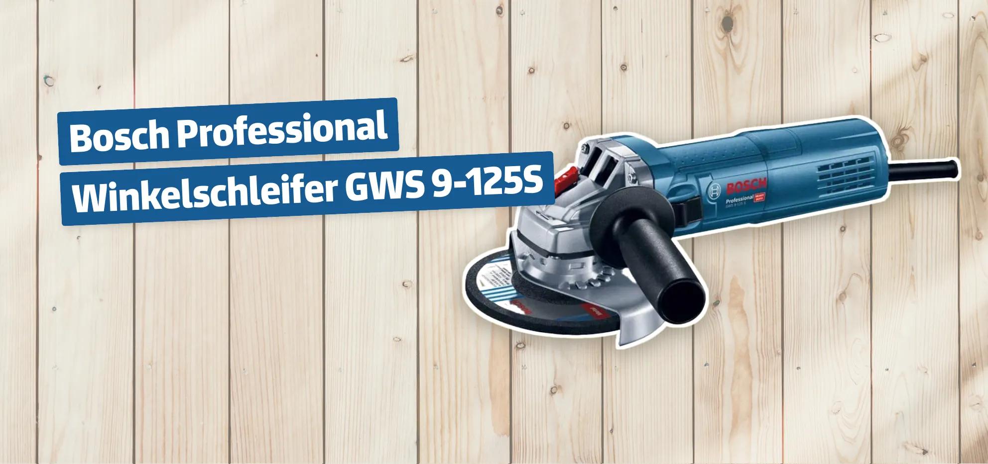 Bosch Professional Winkelschleifer GWS 9-125S