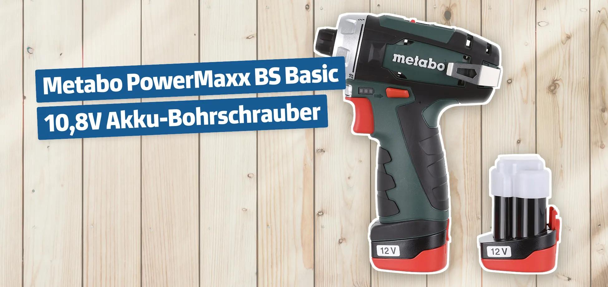 Metabo PowerMaxx BS Basic 10,8V Akku-Bohrschrauber