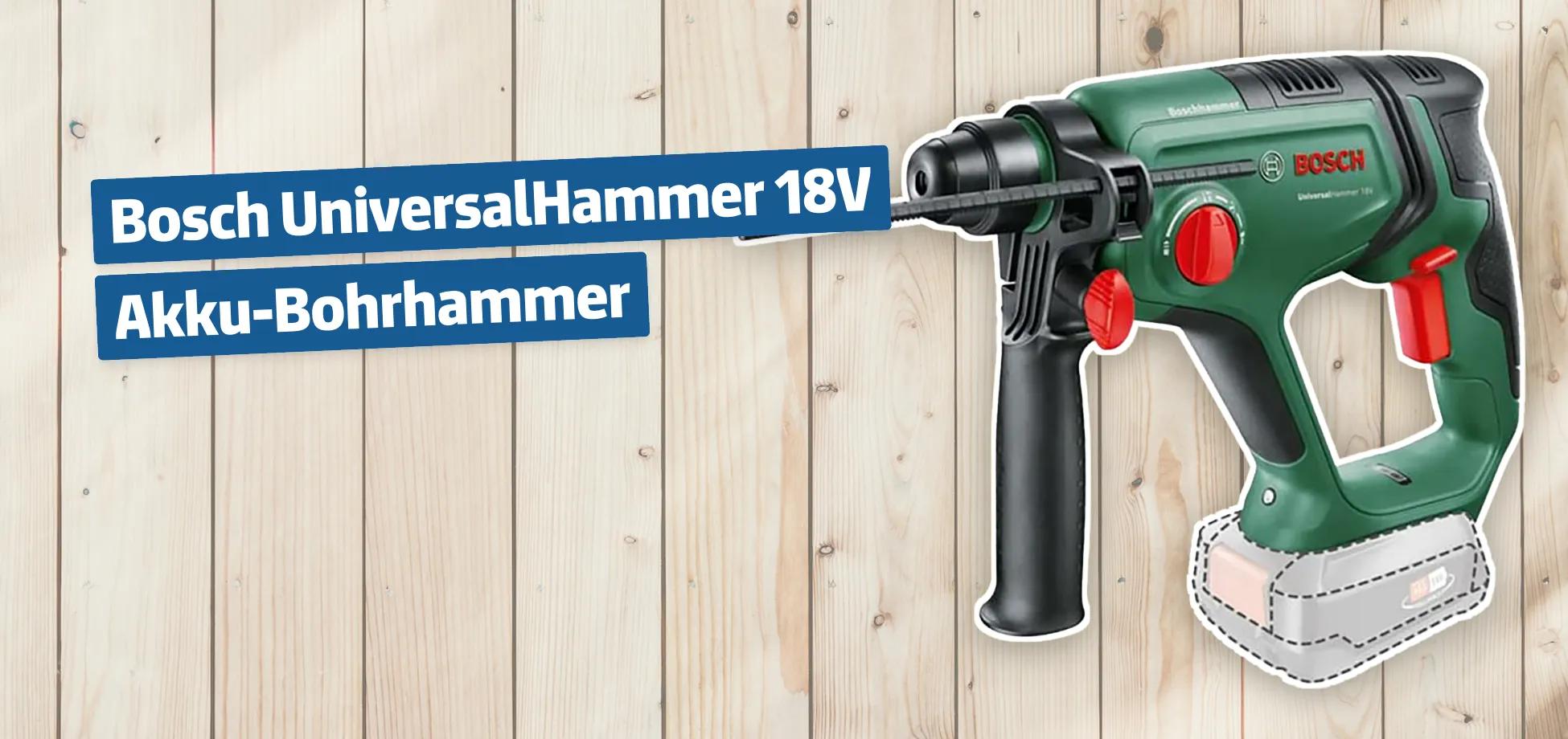 Bosch UniversalHammer 18V Akku-Bohrhammer