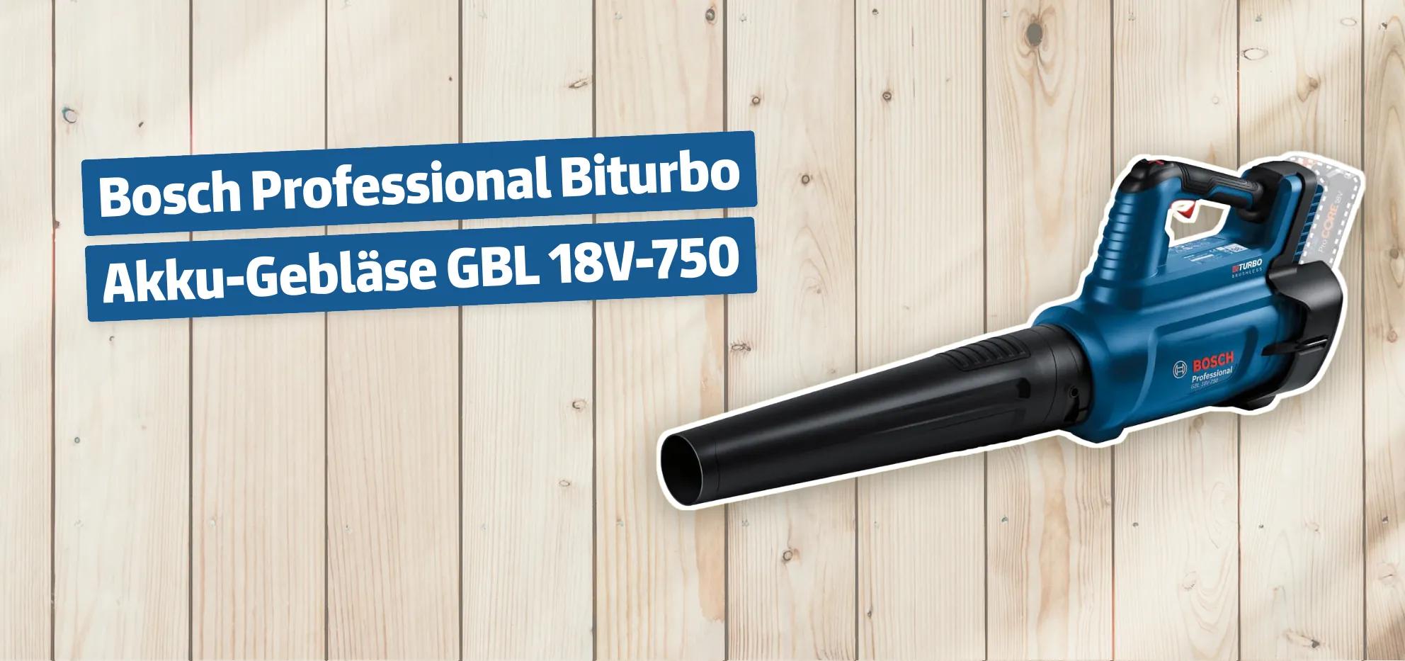 Bosch Professional Biturbo Akku-Gebläse GBL 18V-750