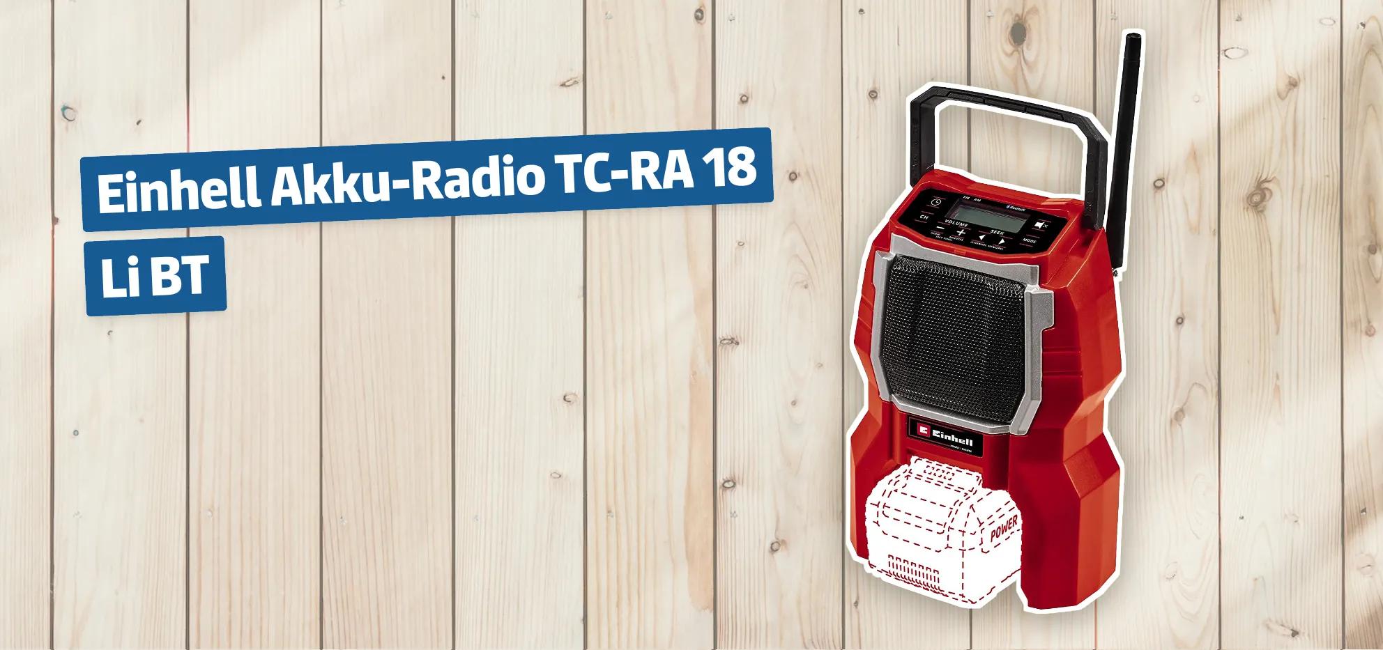 Einhell Akku-Radio TC-RA 18 Li BT