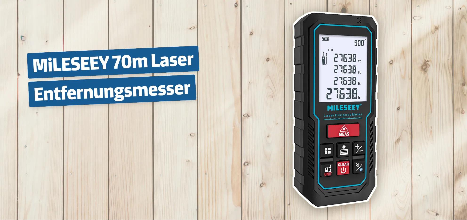 MiLESEEY 70m Laser Entfernungsmesser