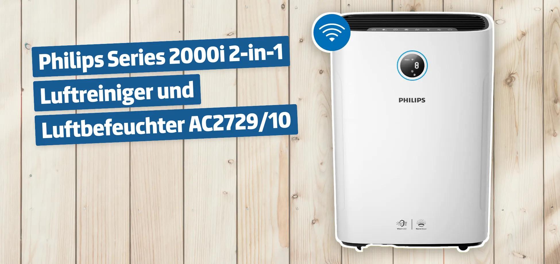Philips Series 2000i 2-in-1 Luftreiniger und Luftbefeuchter AC2729/10