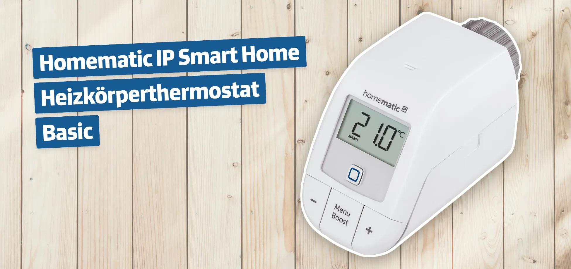 Homematic IP Smart Home Heizkörperthermostat Basic
