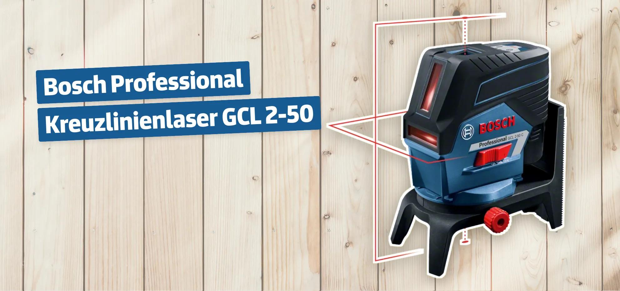 Bosch Professional Kreuzlinienlaser GCL 2-50