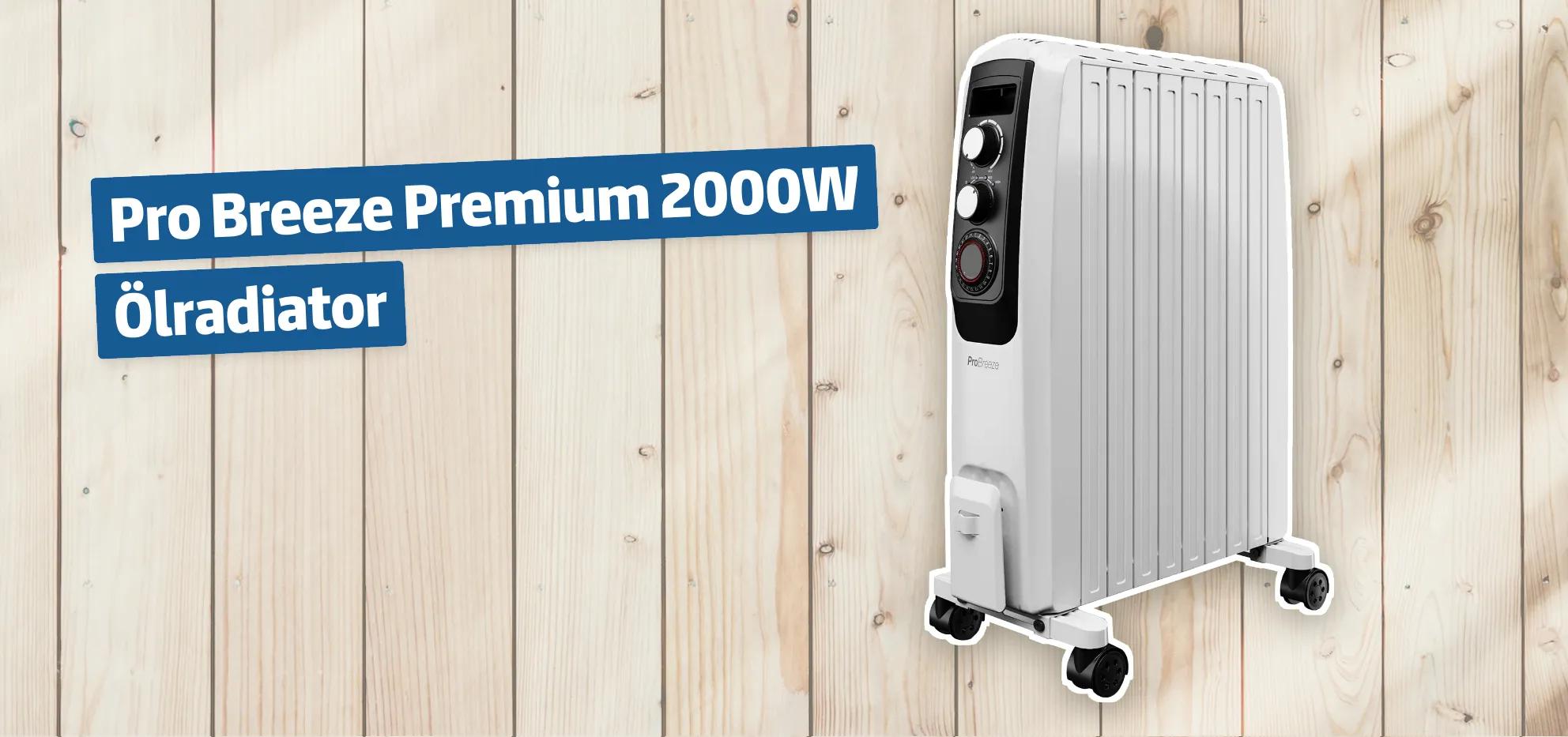 Pro Breeze Premium 2000W Ölradiator