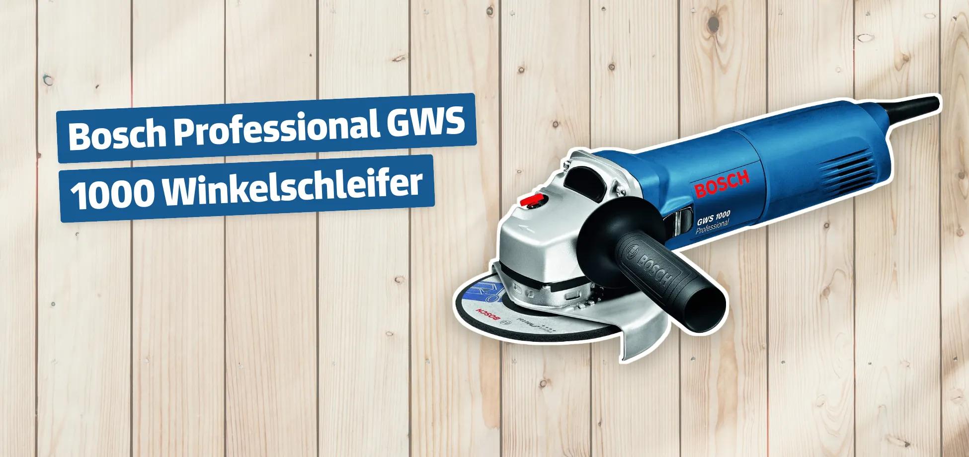 Bosch Professional GWS 1000 Winkelschleifer