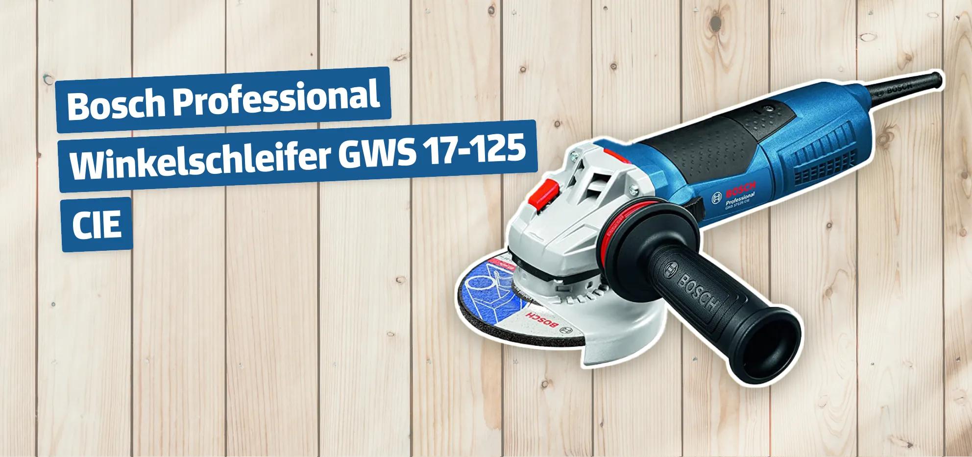 Bosch Professional Winkelschleifer GWS 17-125 CIE