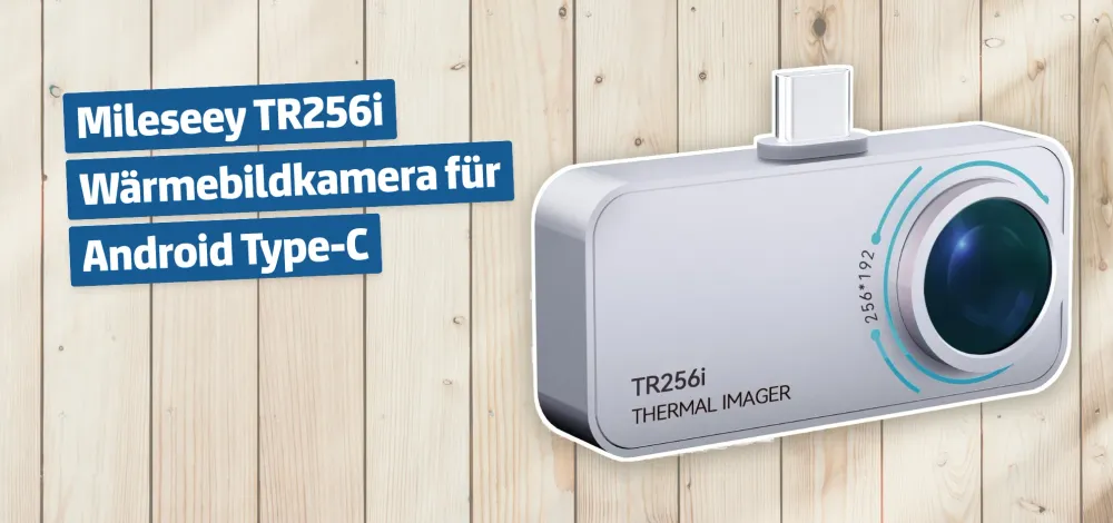 Mileseey TR256i Wärmebildkamera für Android Type-C