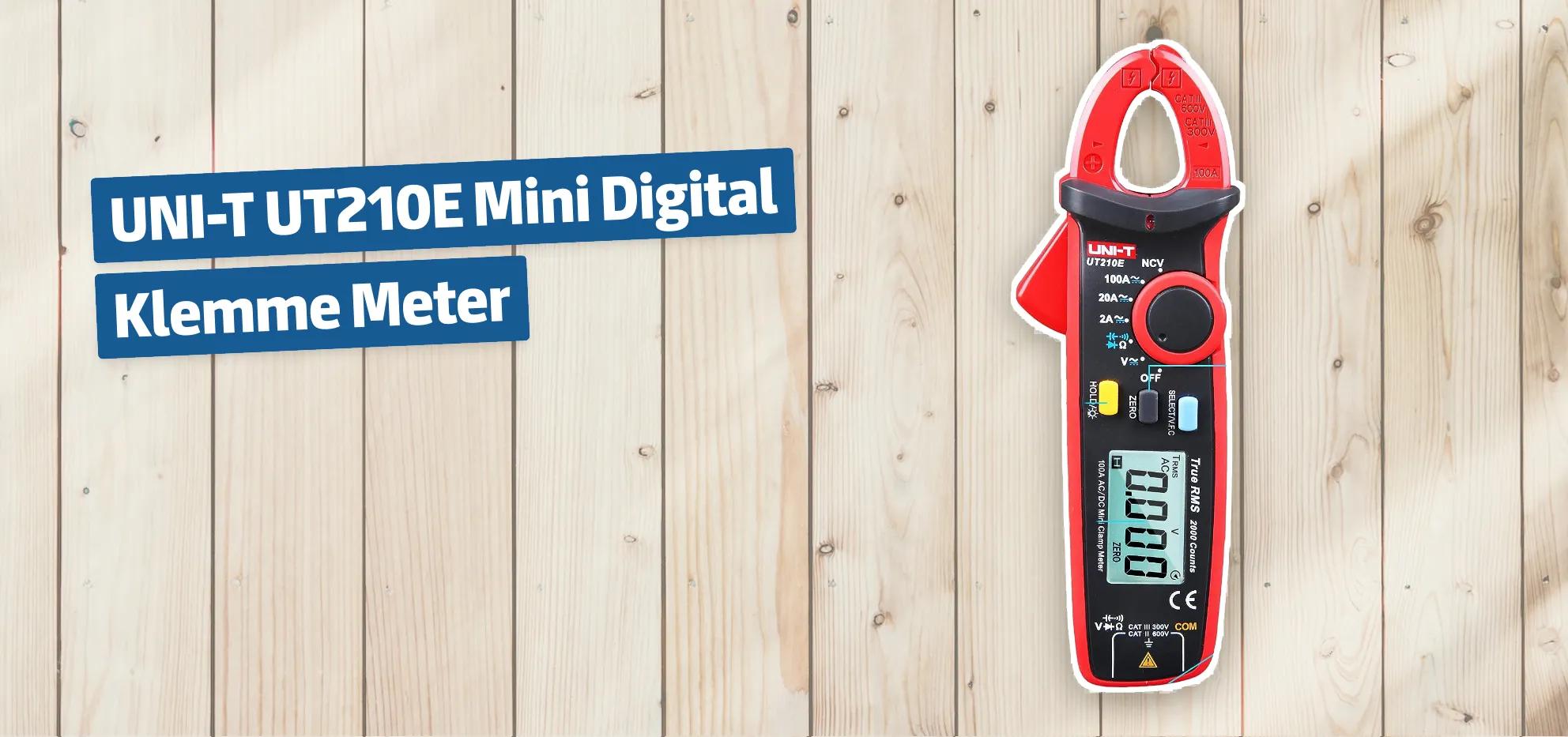 UNI-T UT210E Mini Digital Klemme Meter