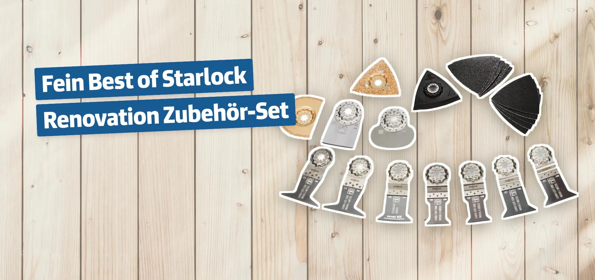 Fein Best of Starlock Renovation Zubehör-Set