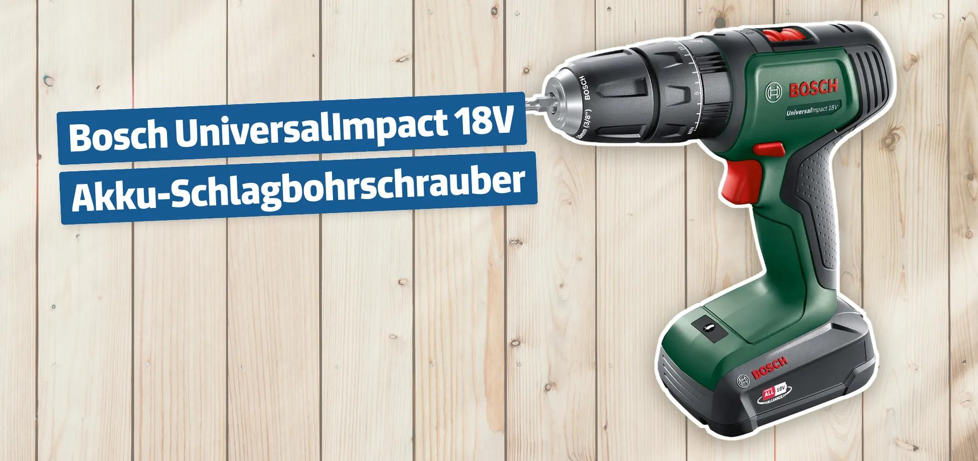 Bosch UniversalImpact 18V Akku-Schlagbohrschrauber