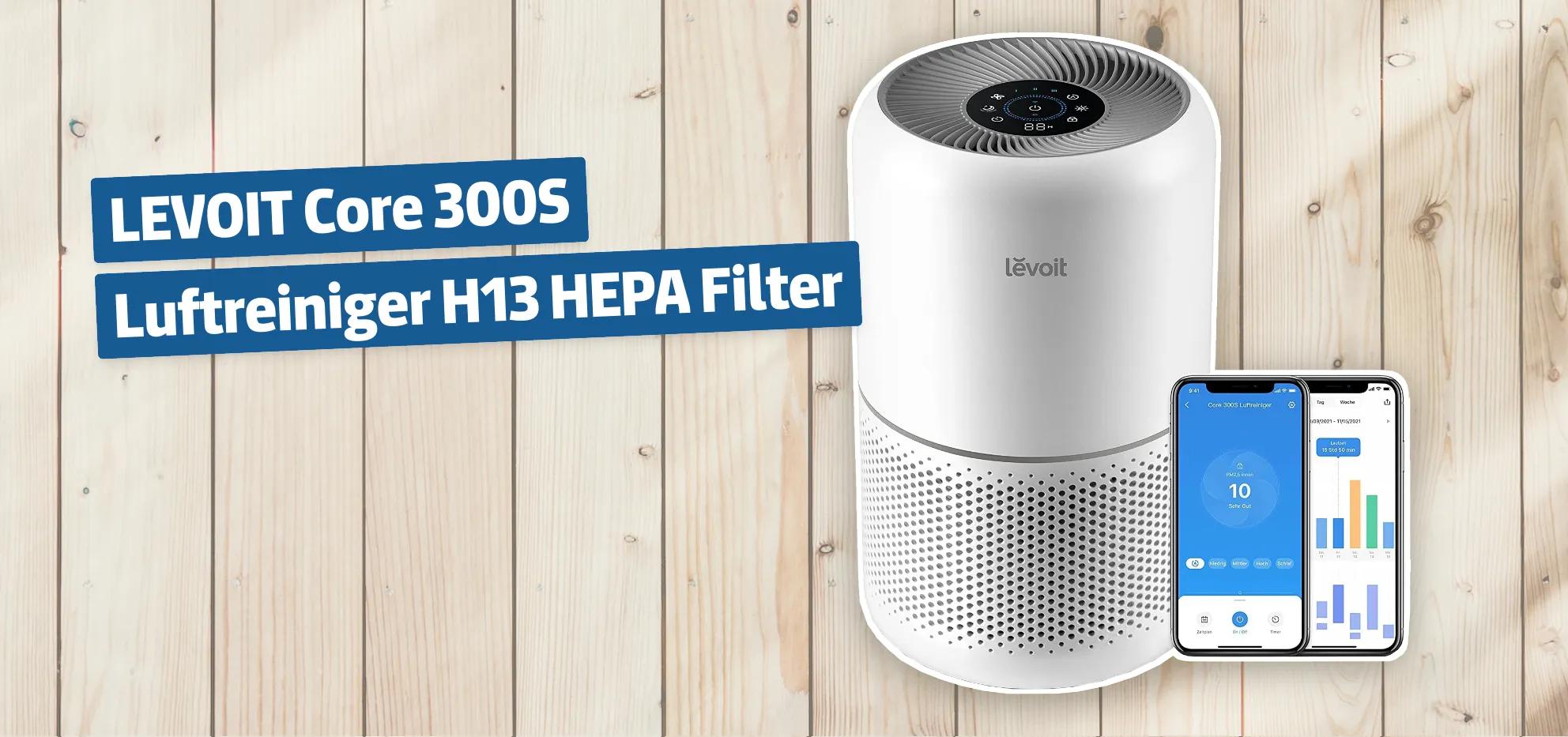 LEVOIT Core 300S Luftreiniger H13 HEPA Filter