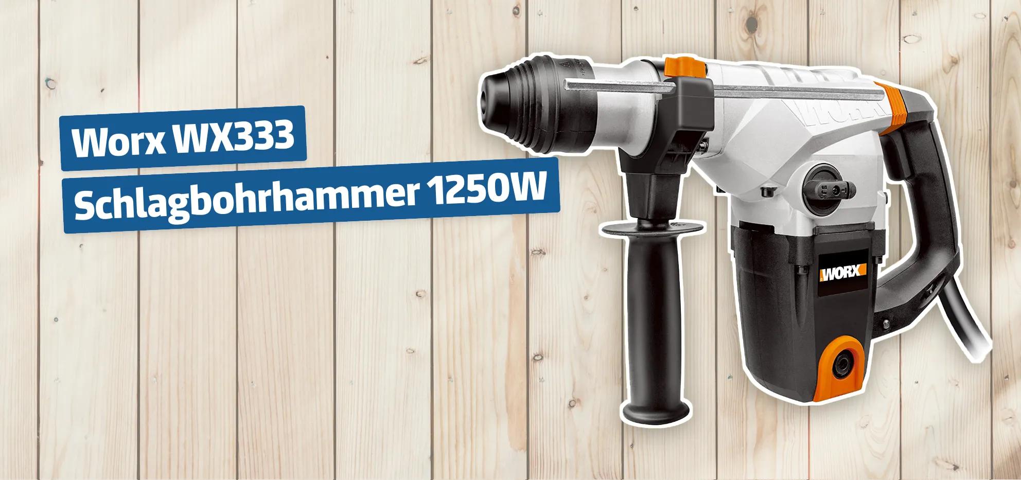 Worx WX333 Schlagbohrhammer 1250W