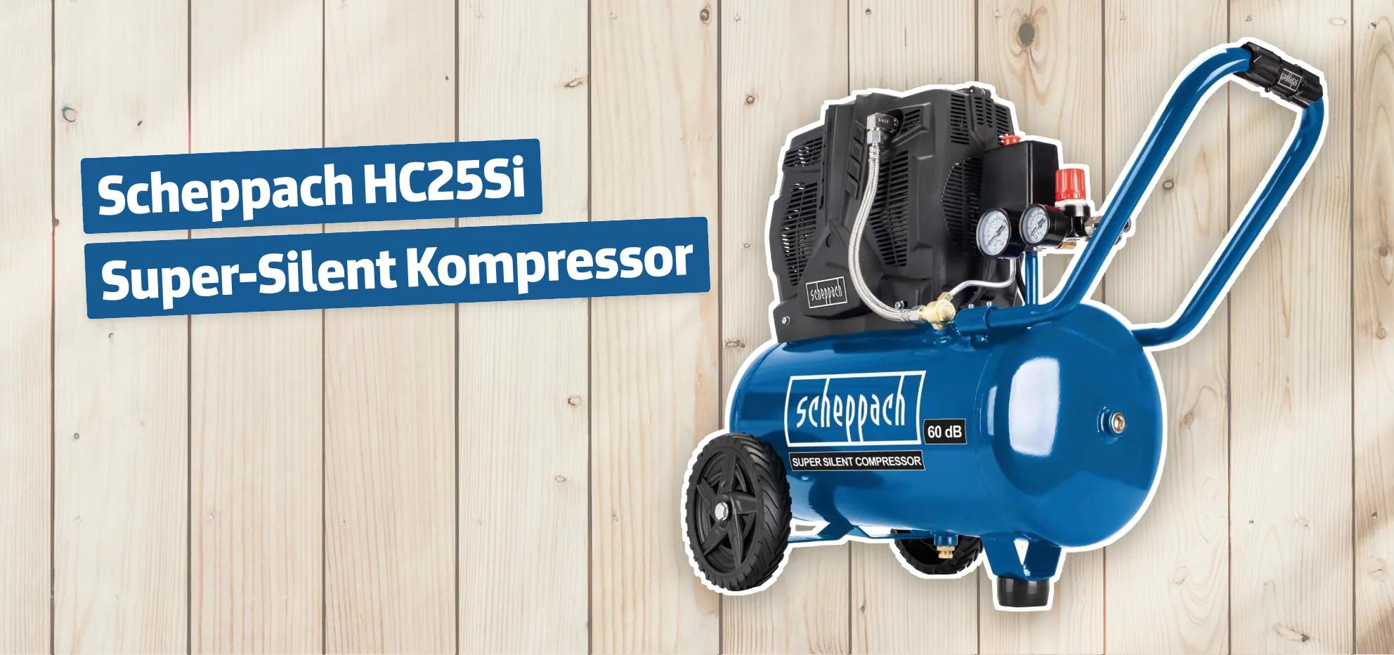 Scheppach HC25Si Super-Silent Kompressor