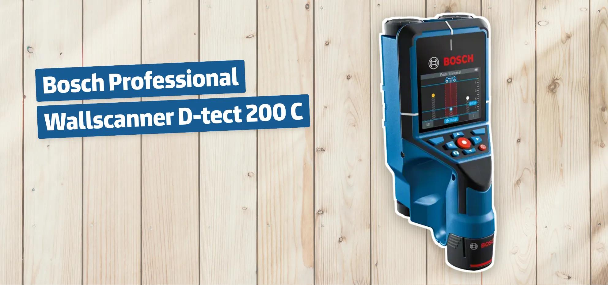 Bosch Professional Wallscanner D-tect 200 C