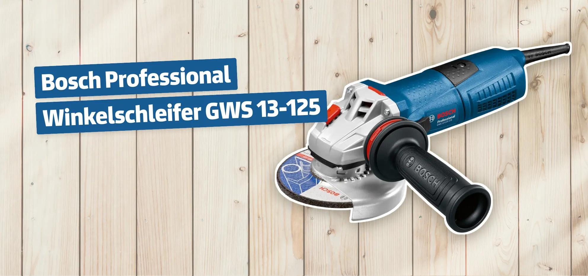 Bosch Professional Winkelschleifer GWS 13-125