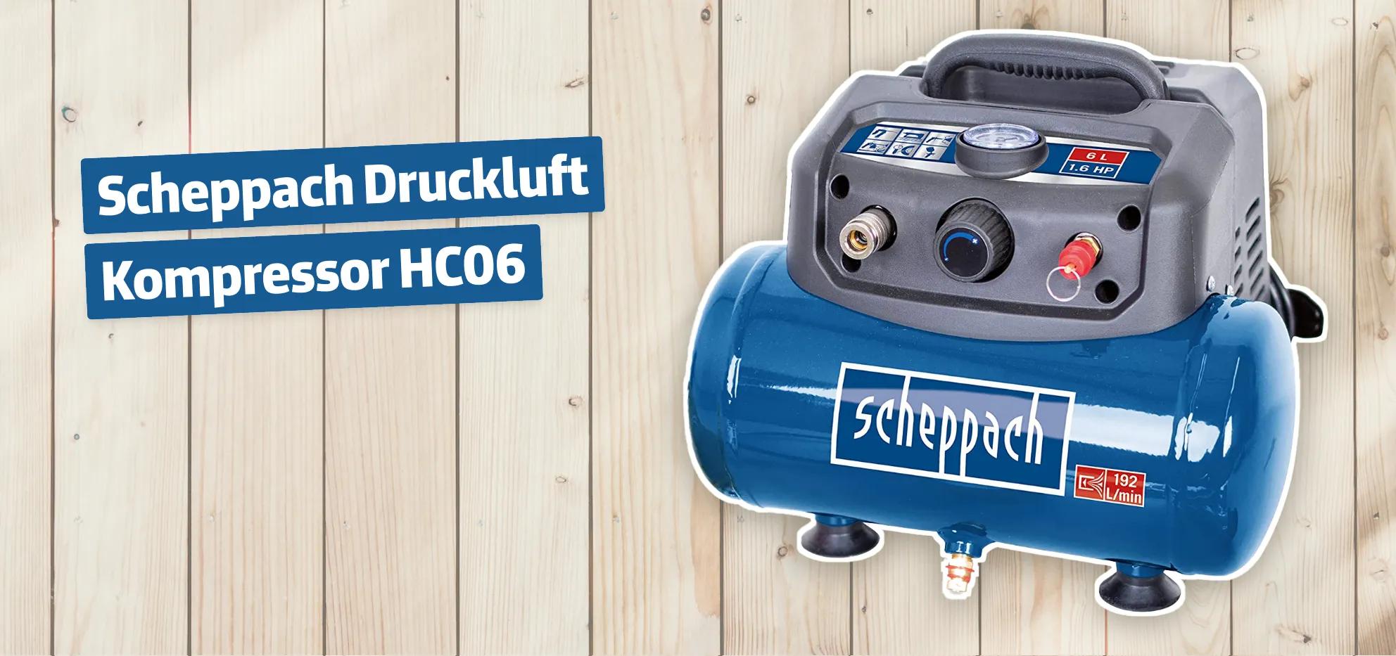 Scheppach Druckluft Kompressor HC06
