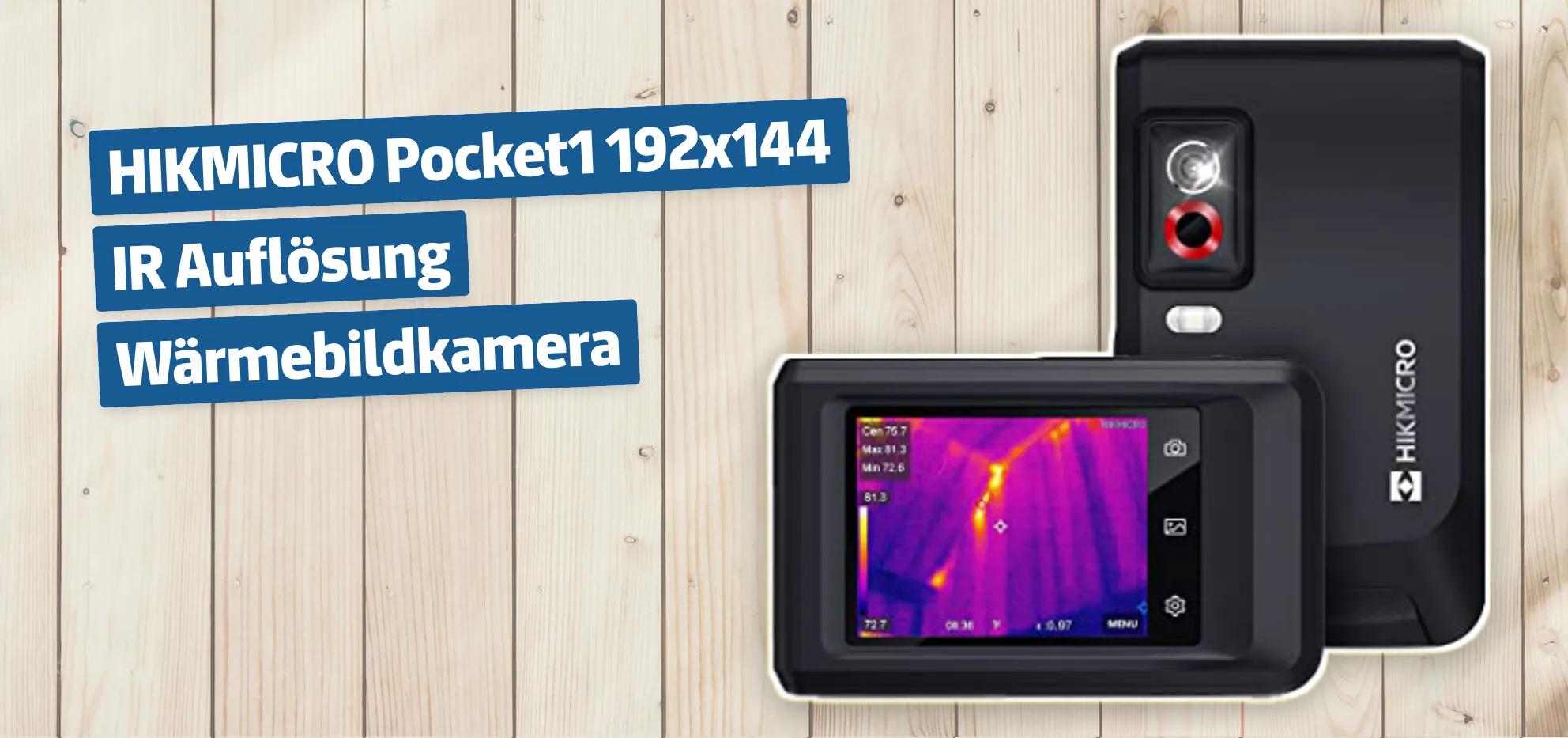 HIKMICRO Pocket1 192x144 IR Auflösung Wärmebildkamera