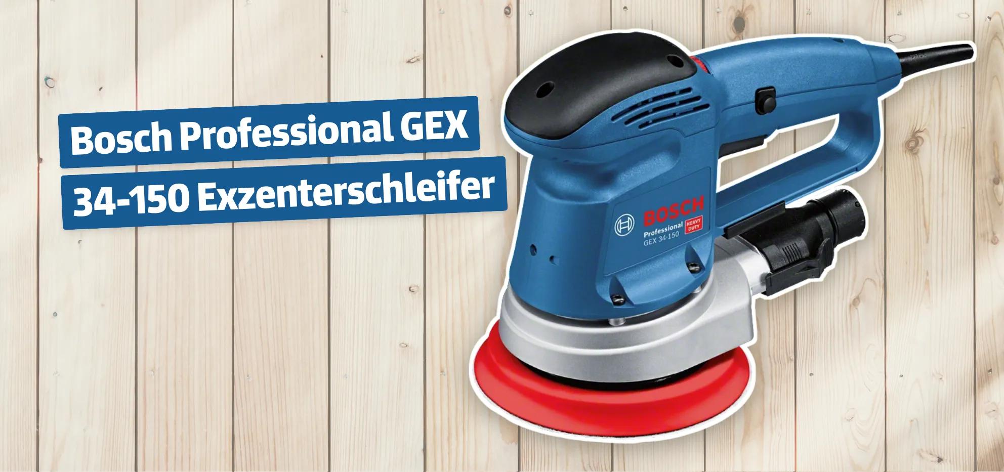 Bosch Professional GEX 34-150 Exzenterschleifer