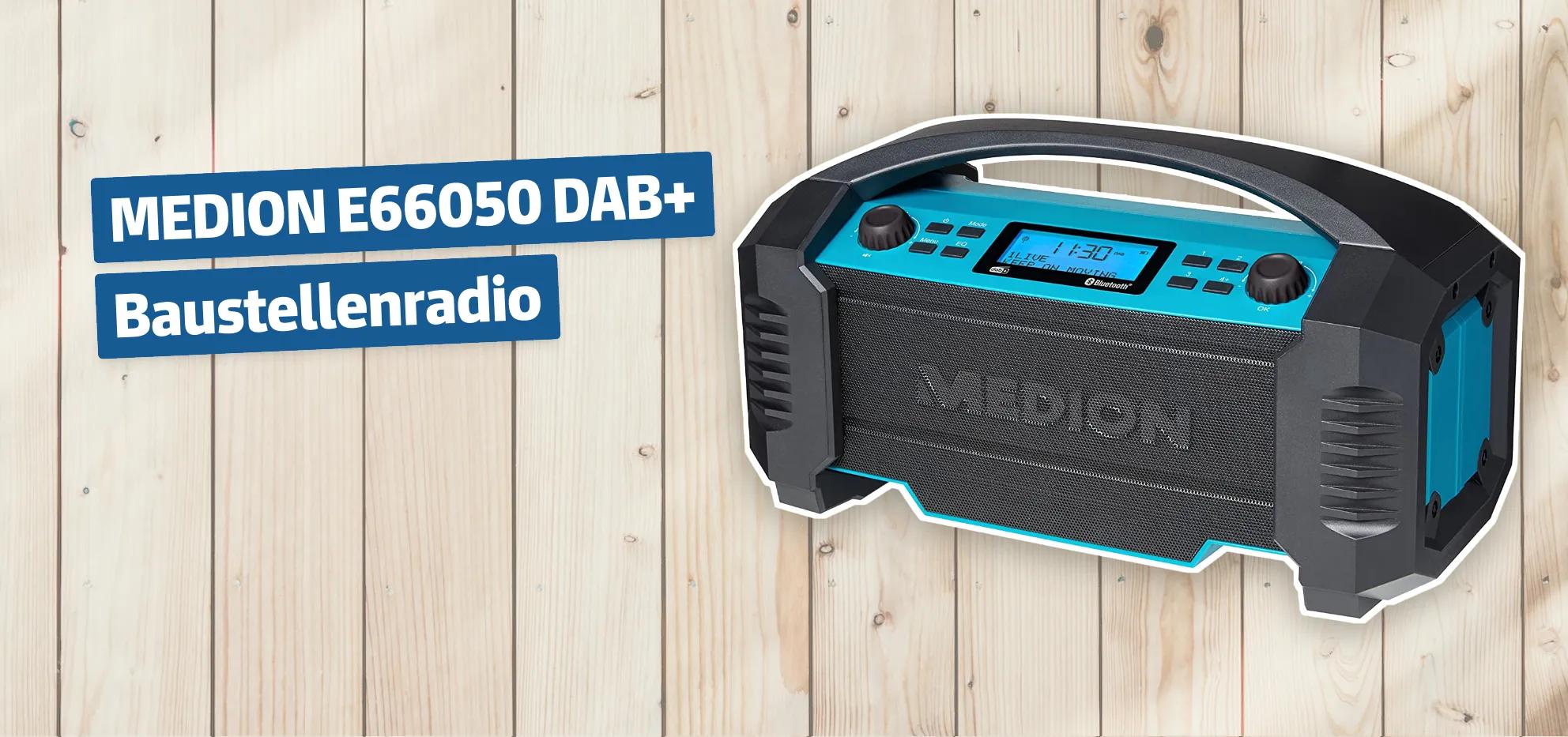 MEDION E66050 DAB+ Baustellenradio
