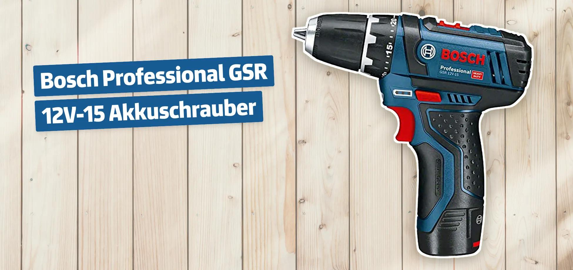 Bosch Professional GSR 12V-15 Akkuschrauber